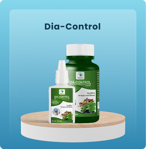 DIA-CONTROL Combo Pack (60 Capsules + 30ml Drops)