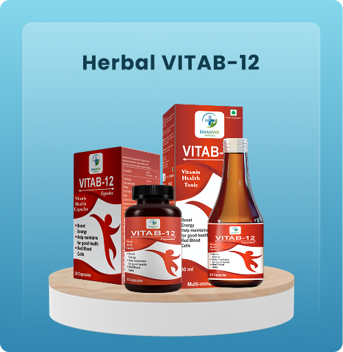 VITAB-12 Combo Pack (Capsules + Syrup)