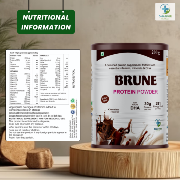 BRUNE Protein Powder – 200g - Image 4