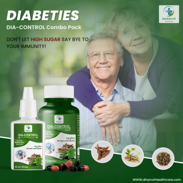 DIA-CONTROL Combo Pack (60 Capsules + 30ml Drops) - Image 6