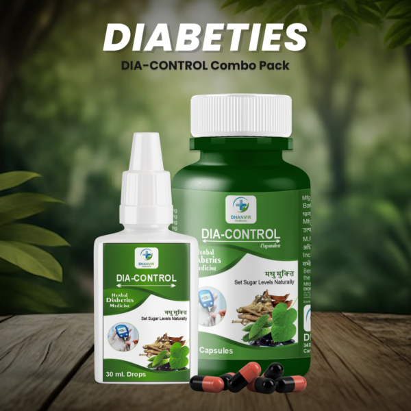 DIA-CONTROL Combo Pack (60 Capsules + 30ml Drops) - Image 7