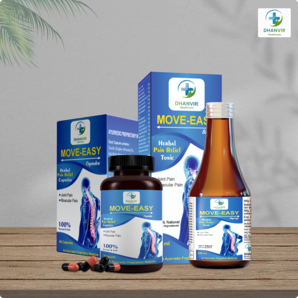 MOVE-EASY Combo Pack (Capsules + Syrup)