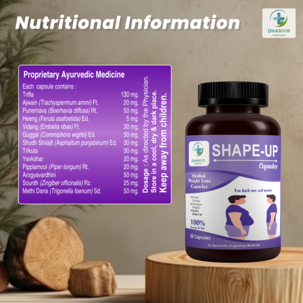 SHAPE-UP Combo Pack (Capsules + Syrup) - Image 4