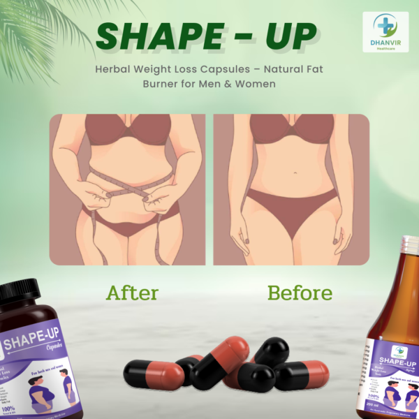 SHAPE-UP Combo Pack (Capsules + Syrup) - Image 3